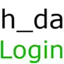 h_da institutional Login  screen for extension Chrome web store in OffiDocs Chromium