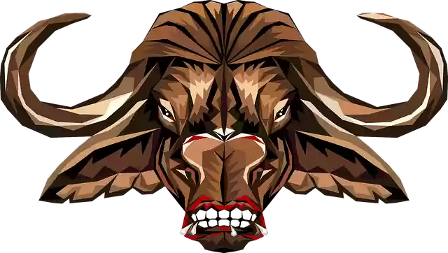Free download Head Animal Buffalo - Free vector graphic on Pixabay free illustration to be edited with GIMP free online image editor