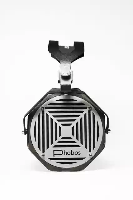 Free download Headphones Isolated Metal -  free photo or picture to be edited with GIMP online image editor