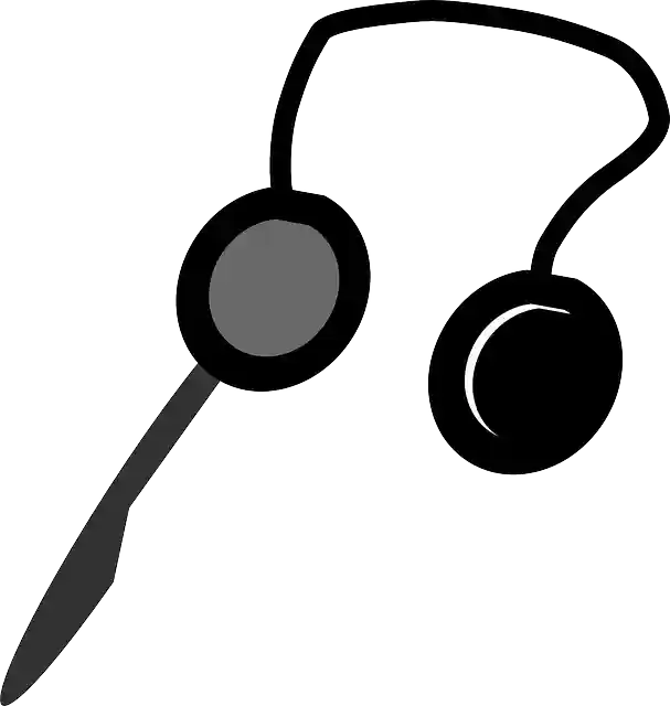 Free download Headphones Microphone Talk - Free vector graphic on Pixabay free illustration to be edited with GIMP free online image editor