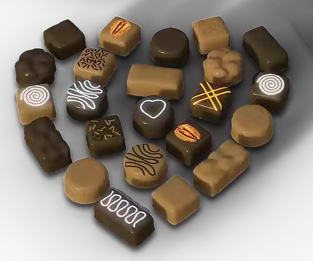 Free download Heart Chocolates Gift -  free illustration to be edited with GIMP free online image editor