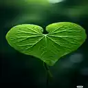Heart leaf wallpaper  screen for extension Chrome web store in OffiDocs Chromium
