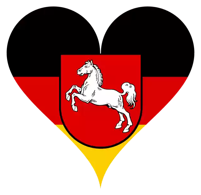 Free download Heart Love Lower Saxony -  free illustration to be edited with GIMP free online image editor