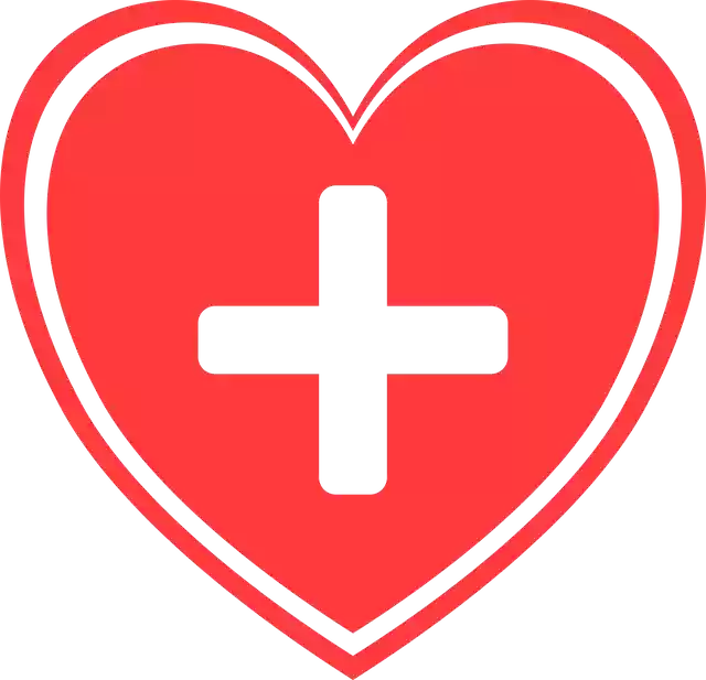 Free download Heart Pharmacy Cross -  free illustration to be edited with GIMP free online image editor