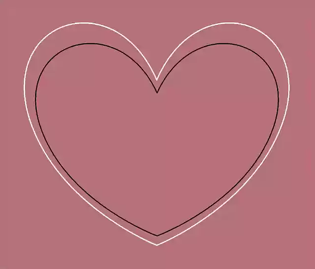 Free download Heart Rosa -  free illustration to be edited with GIMP free online image editor