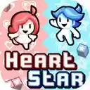 Heart Star Game Solve Puzzles with Dual Character Mechanics!  screen for extension Chrome web store in OffiDocs Chromium