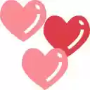 Hearts Together  screen for extension Chrome web store in OffiDocs Chromium