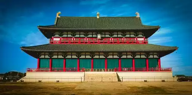 Free download Heijō Palace Nara Temple -  free photo or picture to be edited with GIMP online image editor