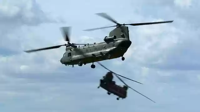 Free download Helicopter Chinook Raf -  free photo or picture to be edited with GIMP online image editor