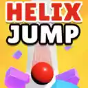 Helix Jump Ball Games  screen for extension Chrome web store in OffiDocs Chromium