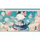 Hello Kitty cute party  screen for extension Chrome web store in OffiDocs Chromium