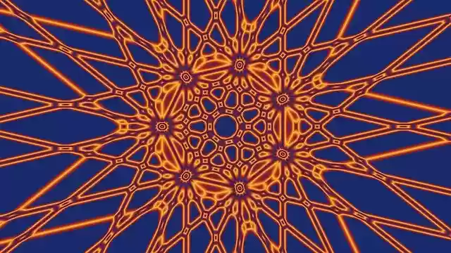 Free download Heptagon Rays Geometry -  free illustration to be edited with GIMP free online image editor