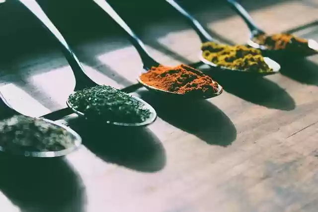 Free download herbs chilli curry spoons spices free picture to be edited with GIMP free online image editor