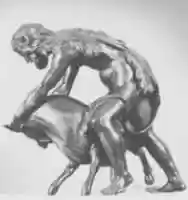Free download Hercules with the Cretan Bull free photo or picture to be edited with GIMP online image editor