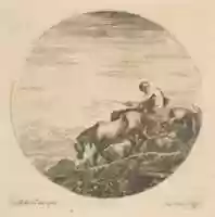 Free download Herdsman on Horseback Drives Animals free photo or picture to be edited with GIMP online image editor