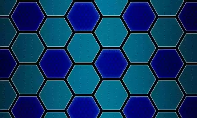 Free download Hexagon Background Geometric -  free illustration to be edited with GIMP free online image editor