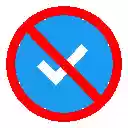 Hide Blue Checks  screen for extension Chrome web store in OffiDocs Chromium