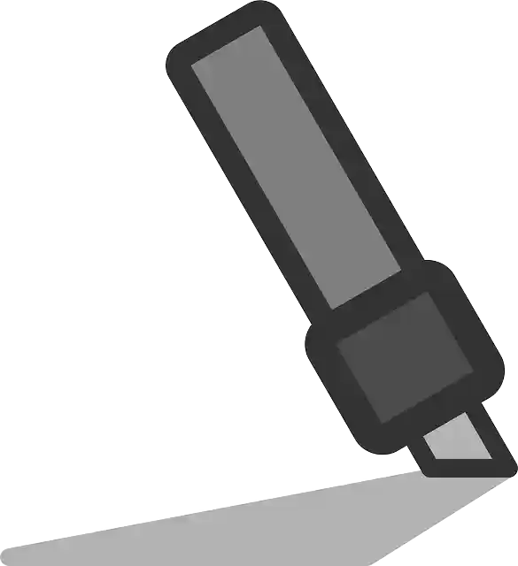 Gratis download Markeerstift Schaduw Highlight - Gratis vectorafbeelding op Pixabay gratis illustratie om te bewerken met GIMP gratis online afbeeldingseditor