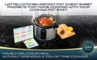Free download HIGH QUALITY INSTANT POT CHEAT SHEET free photo or picture to be edited with GIMP online image editor