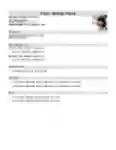 Free download High school student resume sample DOC, XLS or PPT template free to be edited with LibreOffice online or OpenOffice Desktop online