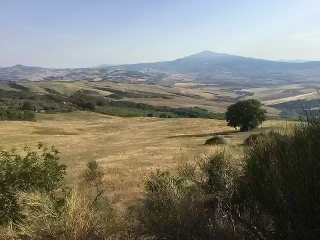 Free download Hill Tuscany Landscape -  free free photo or picture to be edited with GIMP online image editor
