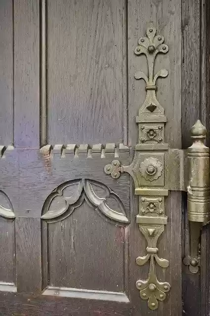 Free download Hinge Old Door -  free free photo or picture to be edited with GIMP online image editor