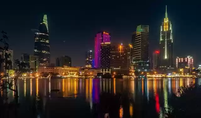 Free download ho chi minh city river evening free picture to be edited with GIMP free online image editor