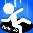Hole.io Unblocked  screen for extension Chrome web store in OffiDocs Chromium