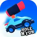 Hole N Fun Challenging Levels and Endless Fun!  screen for extension Chrome web store in OffiDocs Chromium