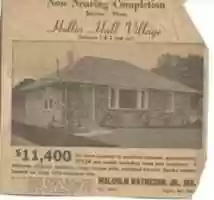 Free download Hollin Hall Newspaper Advert free photo or picture to be edited with GIMP online image editor