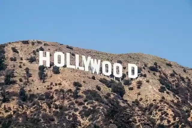 Free download hollywood los america mountains free picture to be edited with GIMP free online image editor