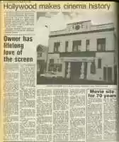 Free download Hollywood Makes Cinema History WL April 13 1993, P 4 free photo or picture to be edited with GIMP online image editor
