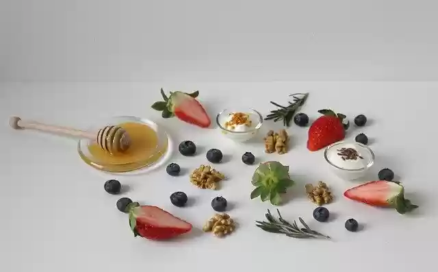 Free download Honey Strawberry Food -  free photo or picture to be edited with GIMP online image editor