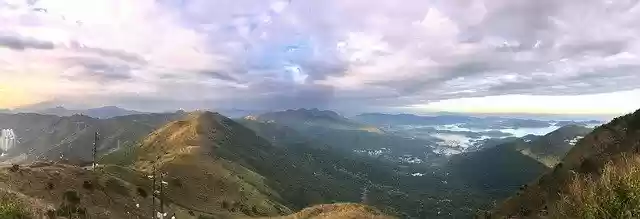 Free download Hongkong Mountains Scene -  free free photo or picture to be edited with GIMP online image editor