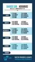 Free download Horarios BS free photo or picture to be edited with GIMP online image editor