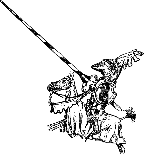 Free download Horse Knight Lance - Free vector graphic on Pixabay free illustration to be edited with GIMP free online image editor