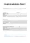 Libreng pag-download ng Ospital Admission Report DOC, XLS o PPT template na libreng i-edit gamit ang LibreOffice online o OpenOffice Desktop online