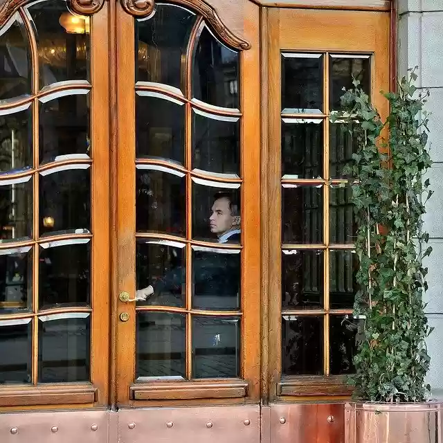 Free download Hotel Door Entrance -  free photo or picture to be edited with GIMP online image editor