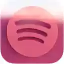 Hot Pink spotify  screen for extension Chrome web store in OffiDocs Chromium
