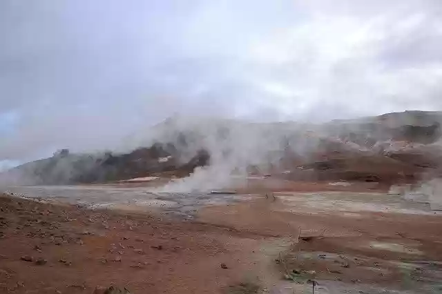 Free download Hot Springs Landscape Iceland -  free photo or picture to be edited with GIMP online image editor
