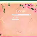 Hott Pink Blossom  screen for extension Chrome web store in OffiDocs Chromium