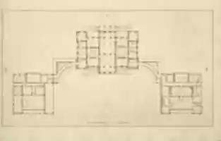 Free download Houghton Hall, Norfolk, Ground Floor (Basement) Plan free photo or picture to be edited with GIMP online image editor