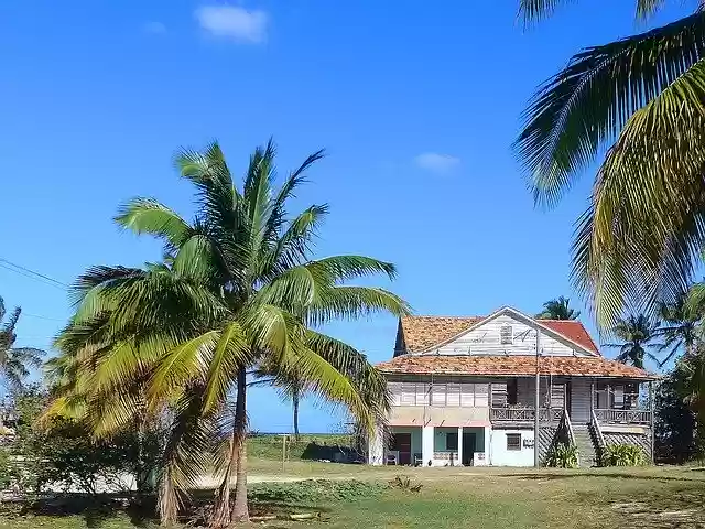 Free download House Caribbean Wood -  free illustration to be edited with GIMP free online image editor