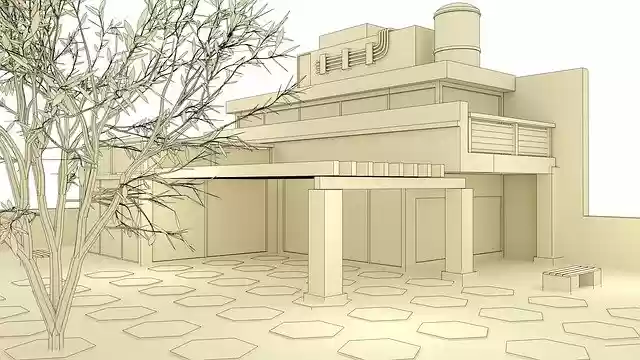 Free download House Exterior Villa -  free illustration to be edited with GIMP free online image editor