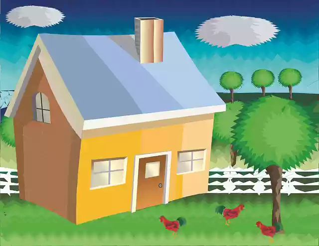 Free download House Garden - Free vector graphic on Pixabay free illustration to be edited with GIMP free online image editor