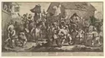 Free download Hudibras and the Skimmington (Twelve Large Illustrations for Samuel Butlers Hudibras, Plate 7) free photo or picture to be edited with GIMP online image editor