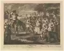 Free download Hudibras First Adventure (Twelve Large Illustrations for Samuel Butlers Hudibras, Plate 3) free photo or picture to be edited with GIMP online image editor