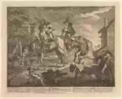 Free download Hudibras Sallying Forth (Twelve Large Illustrations for Samuel Butlers Hudibras, Plate 2) free photo or picture to be edited with GIMP online image editor