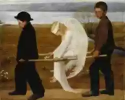 Free download Hugo Simberg, The Wounded Angel free photo or picture to be edited with GIMP online image editor