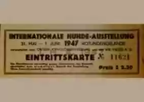 Free download Hundeausstellung Wien 1947 free photo or picture to be edited with GIMP online image editor